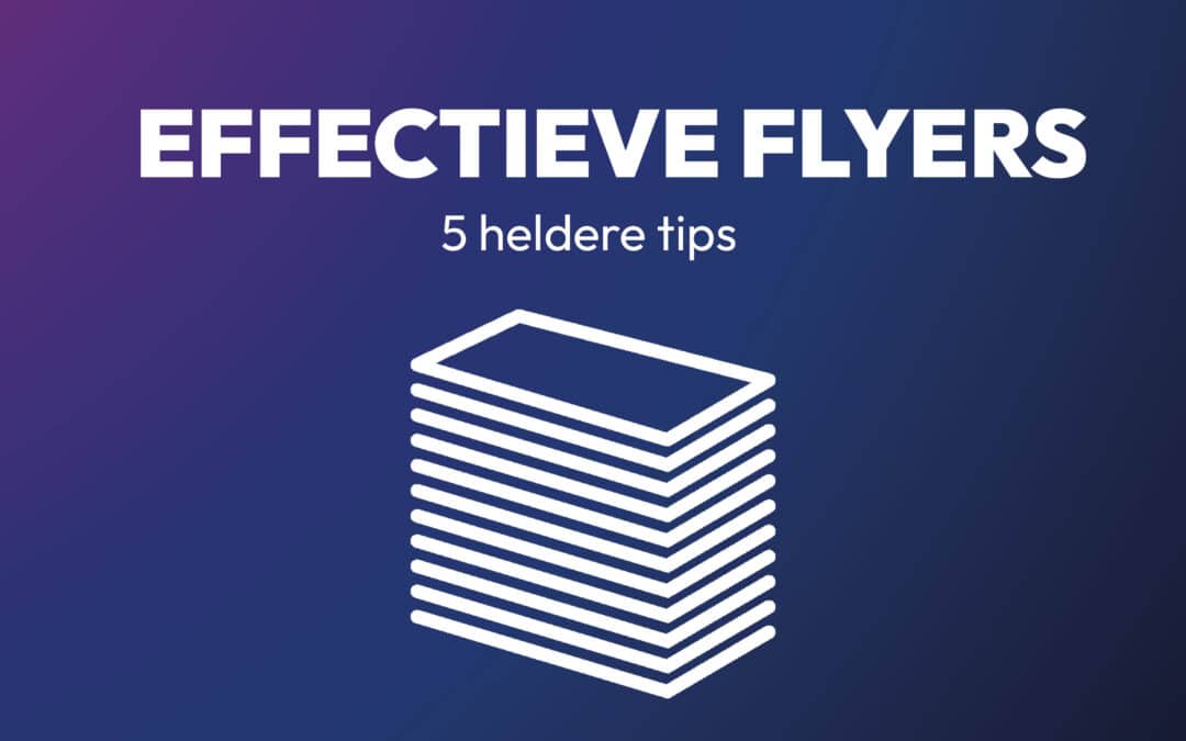 5 tips om met een effectieve flyer klanten naar je wasstraat te krijgen!